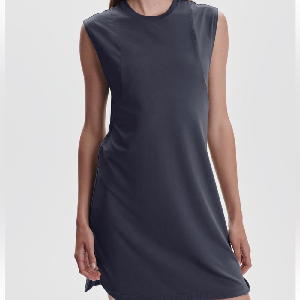 NEW Varley Naples 31.5 Dress in Ebony - Picture 5 of 8
